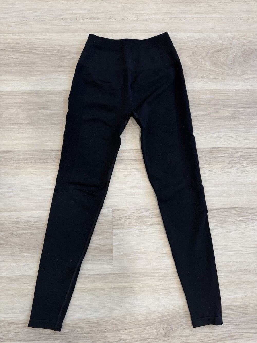 Alphalete Amplify Leggings Women's Size S Black Compression Full Length Stretch